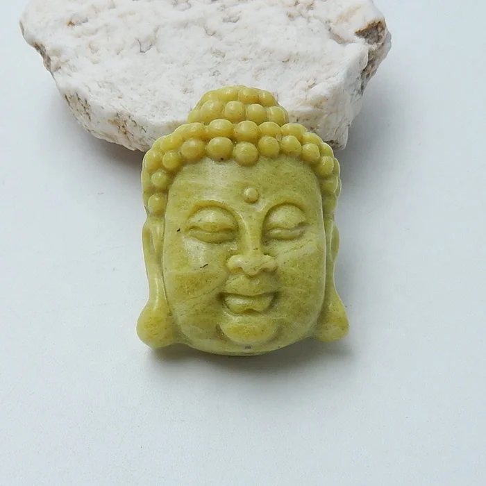 Serpentine Natural Stone Carving Work Loose Gemstones Handmade Wholesale 31x25x12mm 14.2g
Serpentine Natural Stone Carving Work Loose Gemstones Handmade Wholesale 31x25x12mm 14.2g