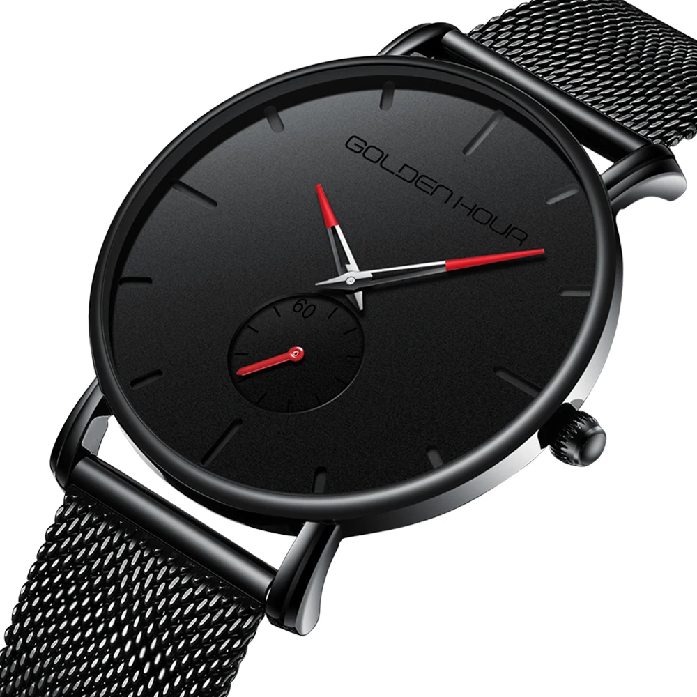 Golden Hour 127 New Design Elegant Big Face Watches For Men Japan Movt Quartz Watch Stainless Steel Ultra Thin Wristwatch
Golden Hour 127 New Design Elegant Big Face Watches For Men Japan Movt Quartz Watch Stainless Steel Ultra Thin Wristwatch