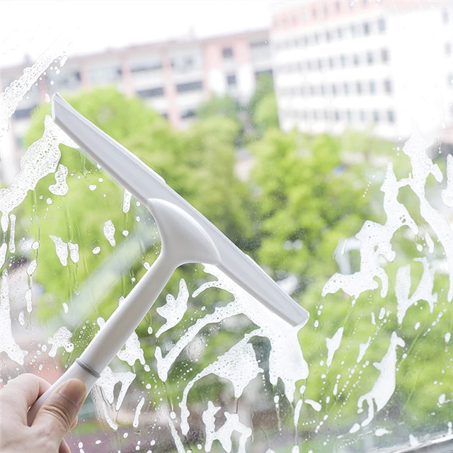 No Scratches Long-handled Window Wiper Bathroom Mirror Cleaning Tool Household Cleaning Tools, As show
No Scratches Long-handled Window Wiper Bathroom Mirror Cleaning Tool Household Cleaning Tools, As show