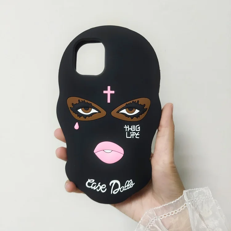 3D Fashion Shockproof Girl Woman Face with Black Veil Cross Silicone Dolls Unique Soft Phone Case for iPhone 12 Mini 12 pro max
3D Fashion Shockproof Girl Woman Face with Black Veil Cross Silicone Dolls Unique Soft Phone Case for iPhone 12 Mini 12 pro max