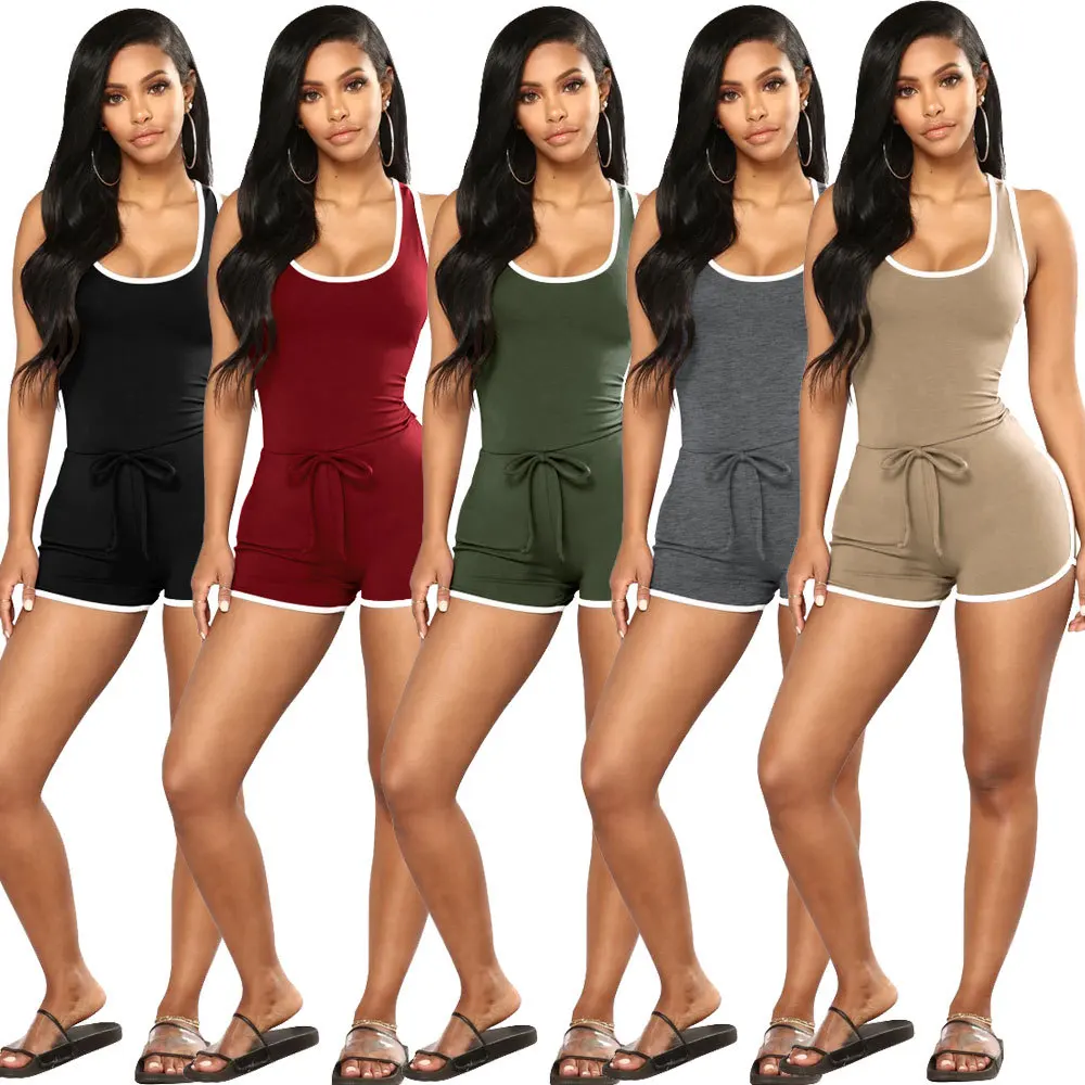 OR2545 2021 New arrival solid color lace up short sportswear jumpsuits for woman, As pics
OR2545 2021 New arrival solid color lace up short sportswear jumpsuits for woman, As pics