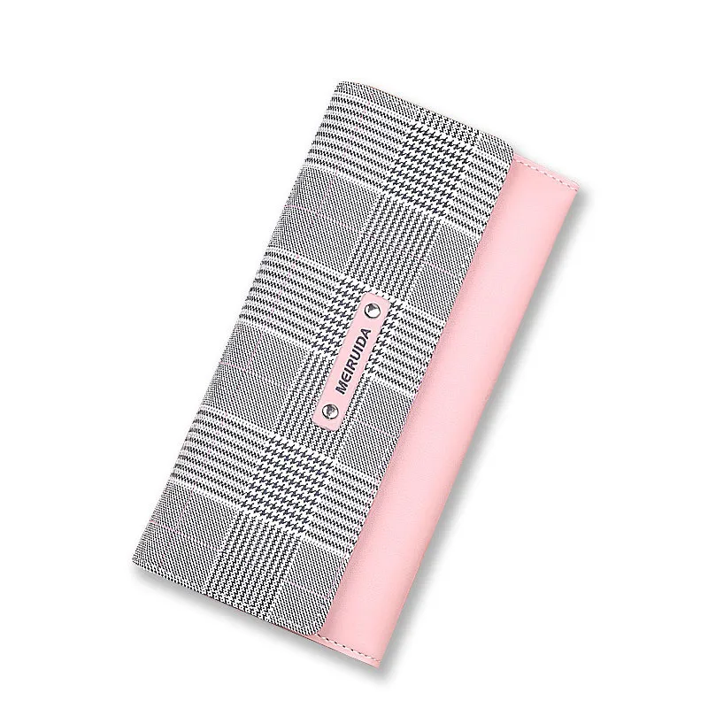 Wristlet handbag Women's Long Wallet student women's fashion leather bag multi card position multifunctional mobile phone bag, Customizable
Wristlet handbag Women's Long Wallet student women's fashion leather bag multi card position multifunctional mobile phone bag, Customizable