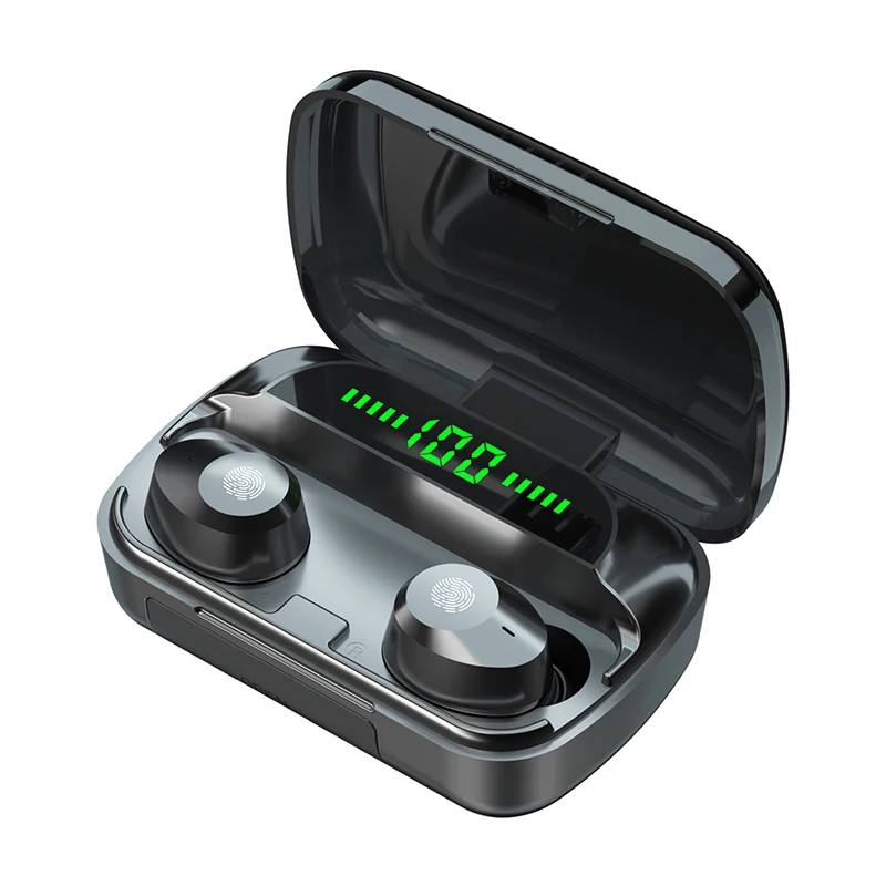 Newest Headphone High Quality Wholesale Price Tws Blue tooth Wholesale 2000mah Tws Earbuds Wireless Heafphone Earphone E29, Black/white
Newest Headphone High Quality Wholesale Price Tws Blue tooth Wholesale 2000mah Tws Earbuds Wireless Heafphone Earphone E29, Black/white