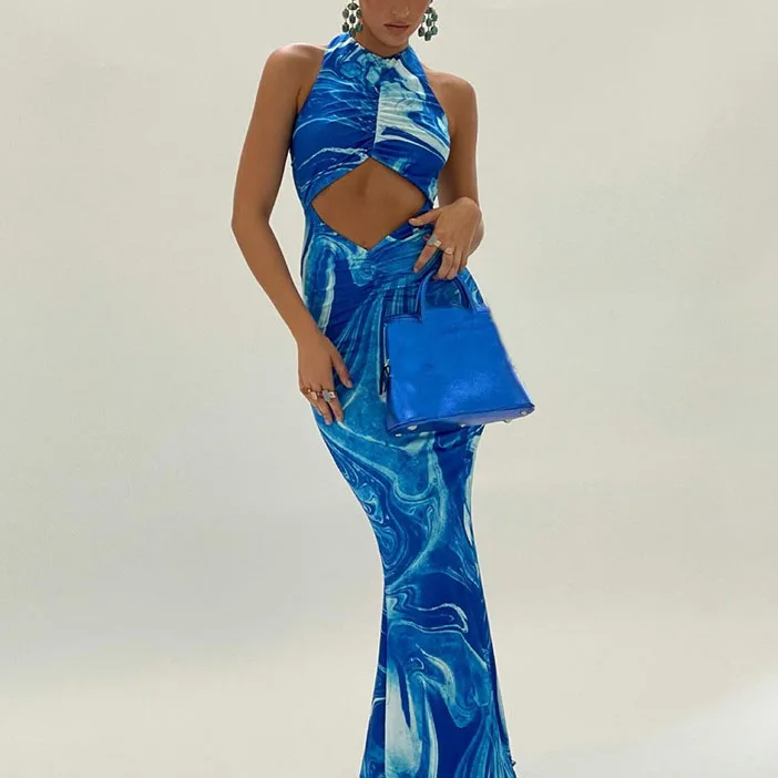 FS3469D Tie Dye Sexy Women Backless Long Bodycon Summer Party Dress Casual Hollow Out Dresses
FS3469D Tie Dye Sexy Women Backless Long Bodycon Summer Party Dress Casual Hollow Out Dresses