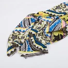 Colorful dobby silk chiffon fabric printing firm and undeformed soft chiffon custom fabric print chiffon