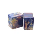 premium rectangular metal tin gift box for cookie biscuit tea