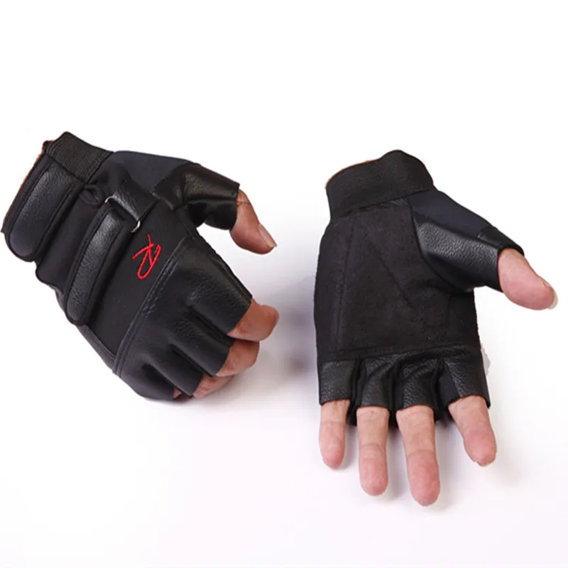 Fitness Outdoor Sports Cycling Non-slip Wear-resistant Mountaineering Finger-less Fishing Half-finger Gloves, Black
Fitness Outdoor Sports Cycling Non-slip Wear-resistant Mountaineering Finger-less Fishing Half-finger Gloves, Black