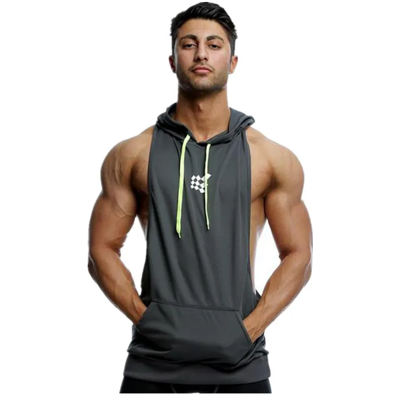 New Fashion Casual Summer Men Polyester Loose Comfortable Sleevless Hoodie, Customized color
New Fashion Casual Summer Men Polyester Loose Comfortable Sleevless Hoodie, Customized color