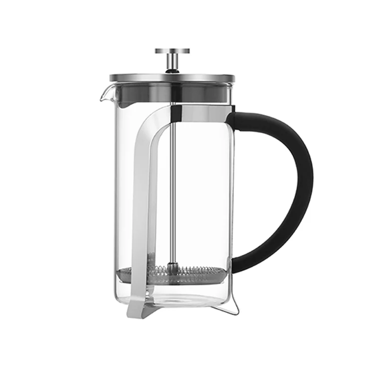 350 ml High quality borosilicate glass 350 l cold brewing coffee mug with press l French coffee press
350 ml High quality borosilicate glass 350 l cold brewing coffee mug with press l French coffee press