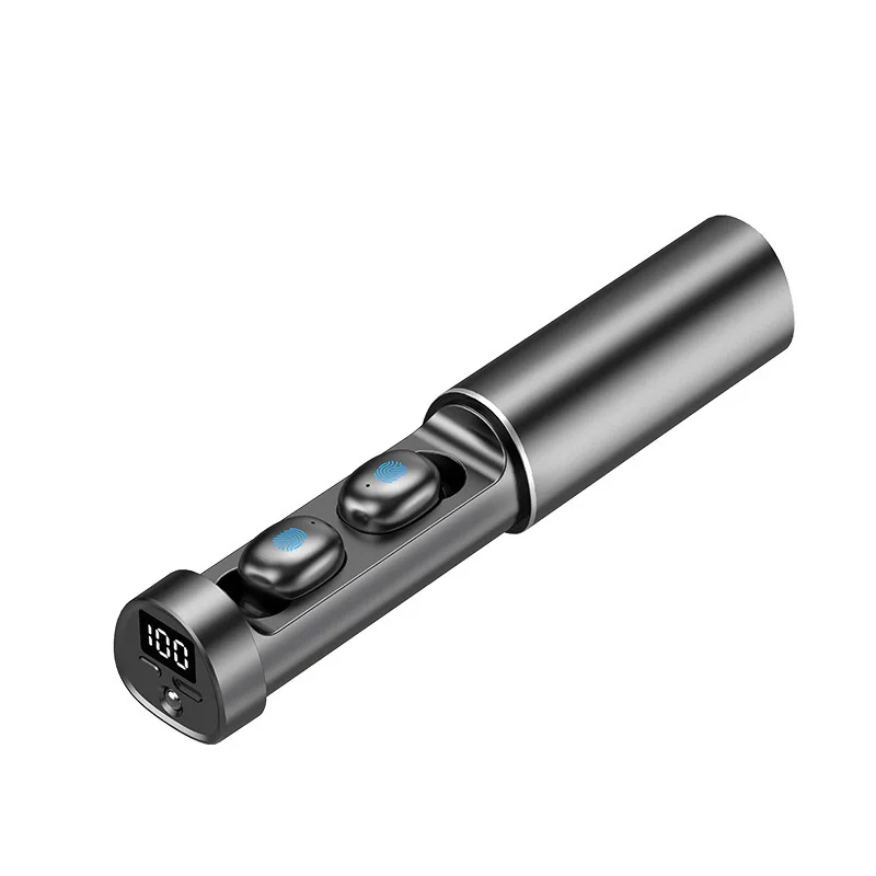 New arrivals 2021 Pull-out Wireless Earphone TWS True Stereo With Microphone Touch Music with charging boxmicrophone LED Display, Black
New arrivals 2021 Pull-out Wireless Earphone TWS True Stereo With Microphone Touch Music with charging boxmicrophone LED Display, Black