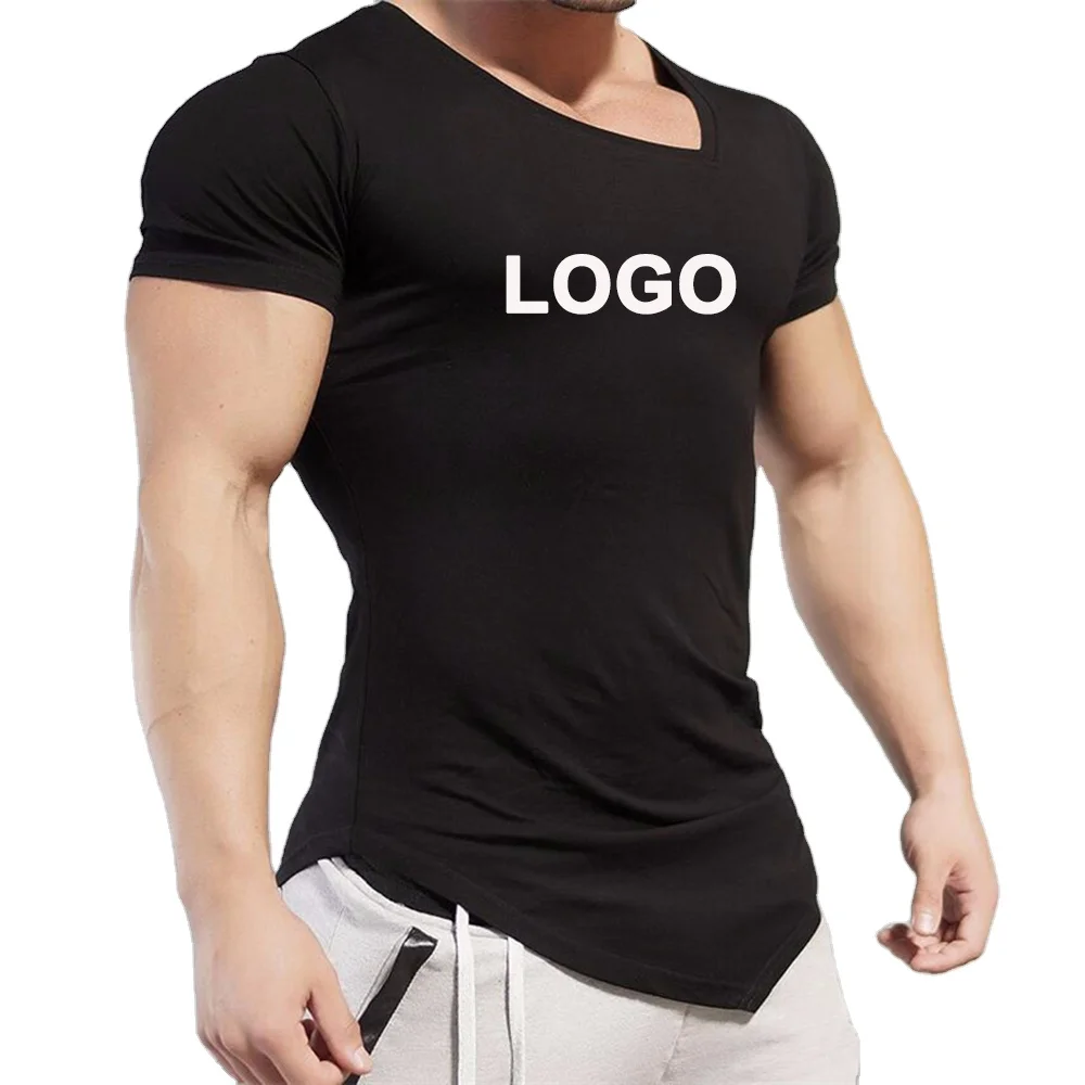 Camiseta hip hop custom brand printed young man sports black workout clothing casual solid color slim fit gym wear t shirt men, Multi color optional or customized
Camiseta hip hop custom brand printed young man sports black workout clothing casual solid color slim fit gym wear t shirt men, Multi color optional or customized