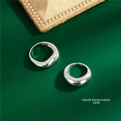 Luxury Design Couple Jewelry S925 Sterling Silver Width Wedding Rings Simple Bright Width Irregular Rings For Women Men
Luxury Design Couple Jewelry S925 Sterling Silver Width Wedding Rings Simple Bright Width Irregular Rings For Women Men