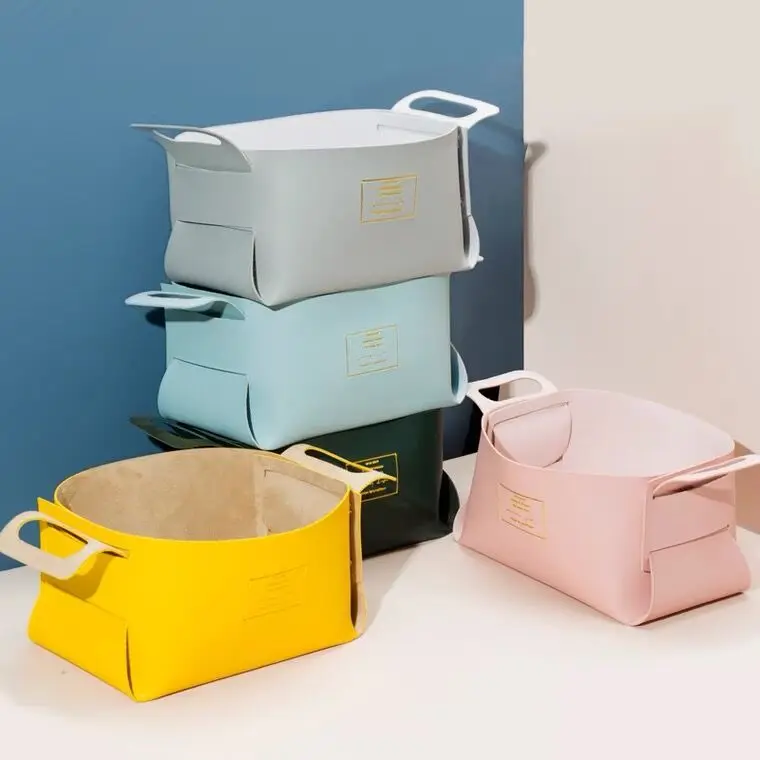 Multi-colors Nordic Design Vegan Leather Storage Basket Case Kitchen Pantry Bathroom Toy Tray Organizer, White,gray and so on
Multi-colors Nordic Design Vegan Leather Storage Basket Case Kitchen Pantry Bathroom Toy Tray Organizer, White,gray and so on