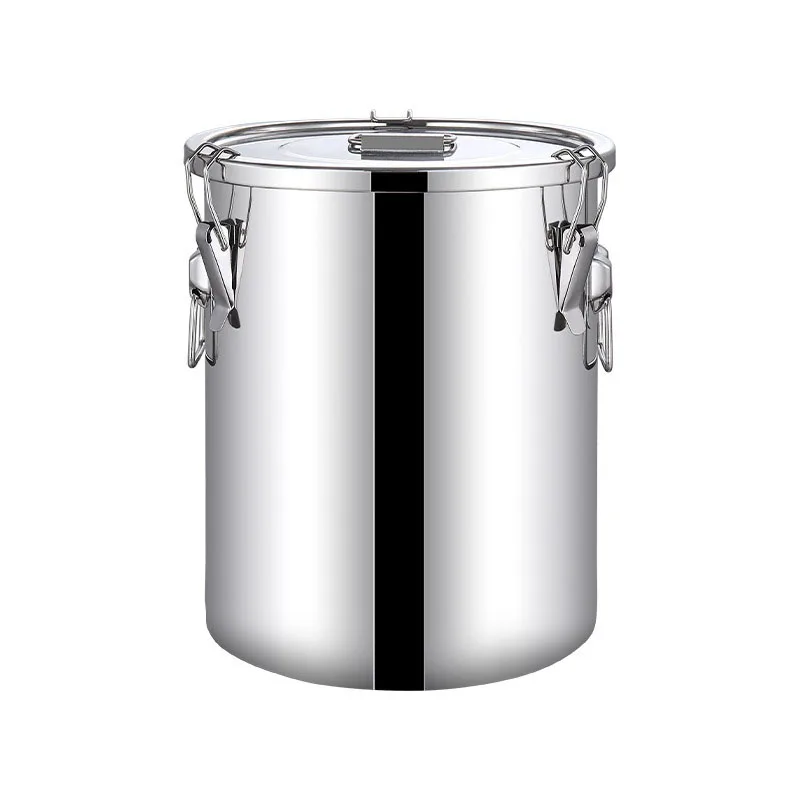 huge capacity 304 stainless steel sealed waterproof moistureproof flour rice coffee tea oil food storage container with lid, Sliver
huge capacity 304 stainless steel sealed waterproof moistureproof flour rice coffee tea oil food storage container with lid, Sliver