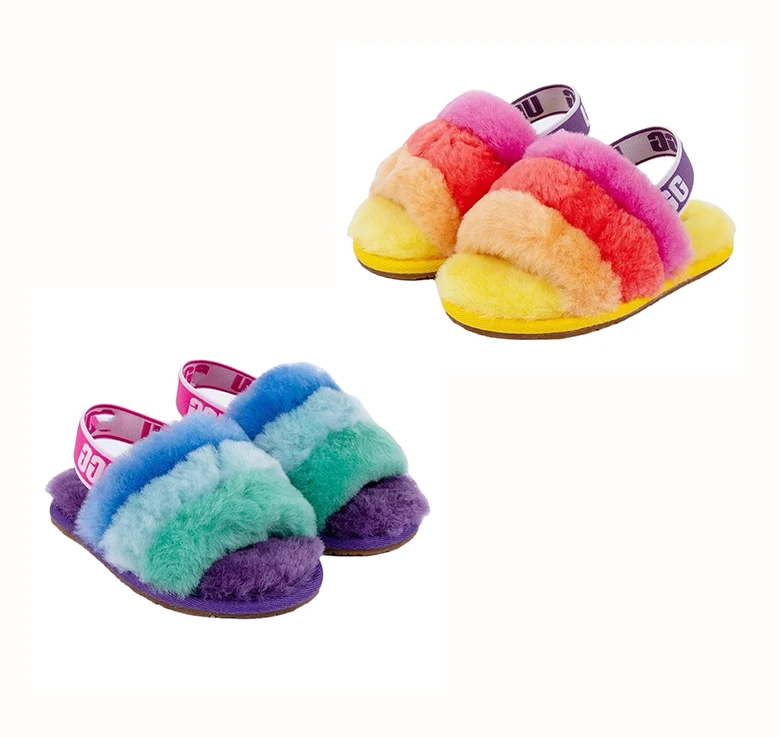 summer indoor kids slipper sandals cute furry children sandals for girls, Pink/blue
summer indoor kids slipper sandals cute furry children sandals for girls, Pink/blue