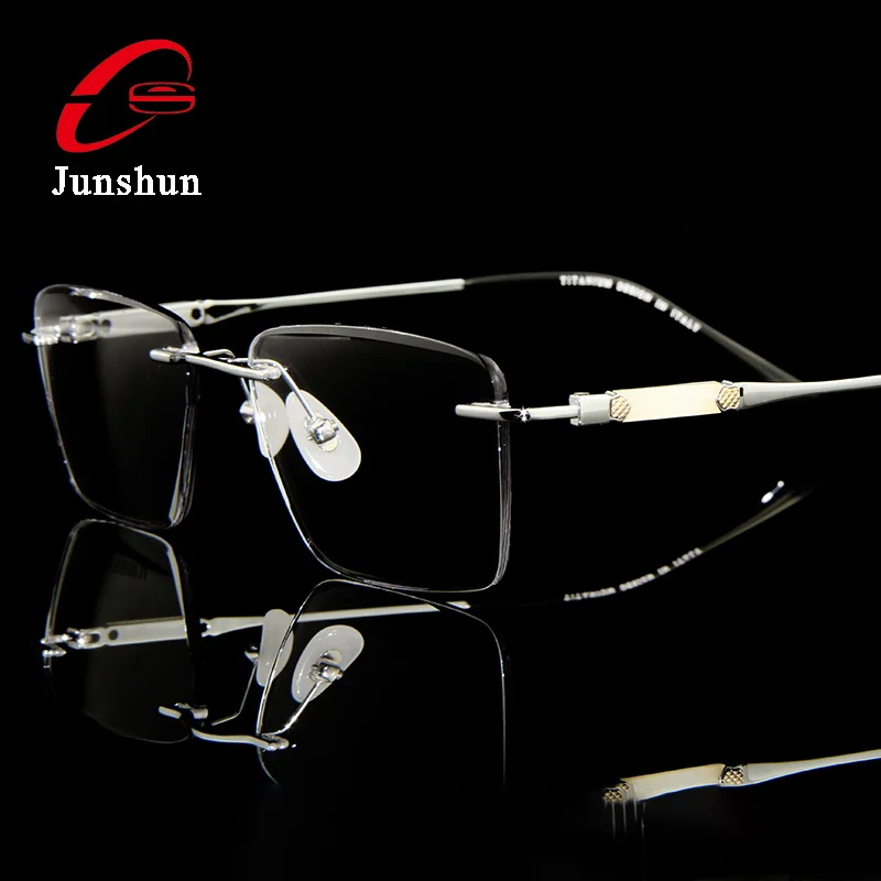 natural jade gem stones Rimless classy business style high end titanium optical eyewear eyeglasses frame
natural jade gem stones Rimless classy business style high end titanium optical eyewear eyeglasses frame