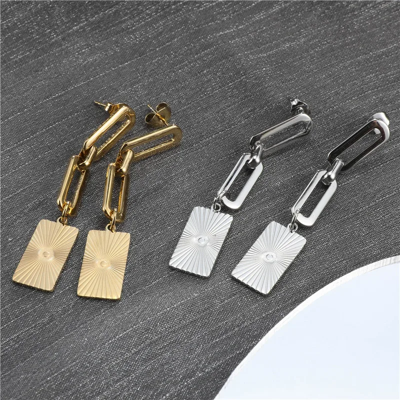 Hot Selling Stainless Steel 18k Gold Plated Earring Silver Color Hoop Earrings for Women
Hot Selling Stainless Steel 18k Gold Plated Earring Silver Color Hoop Earrings for Women