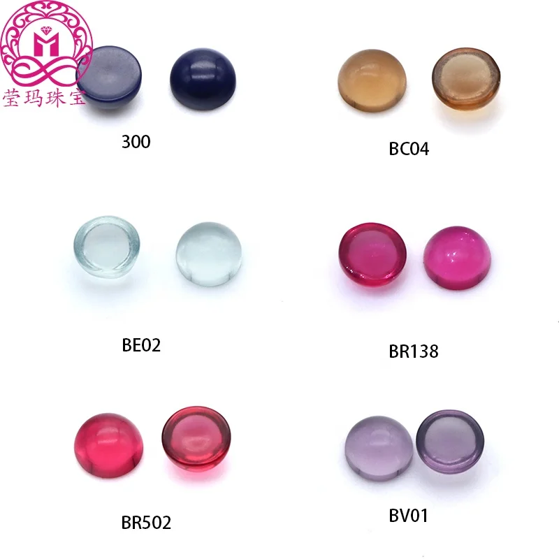 Wholesale 6mm glass cabochons round cut flat back cabochons in loose gemstone for jewelry accessories
Wholesale 6mm glass cabochons round cut flat back cabochons in loose gemstone for jewelry accessories