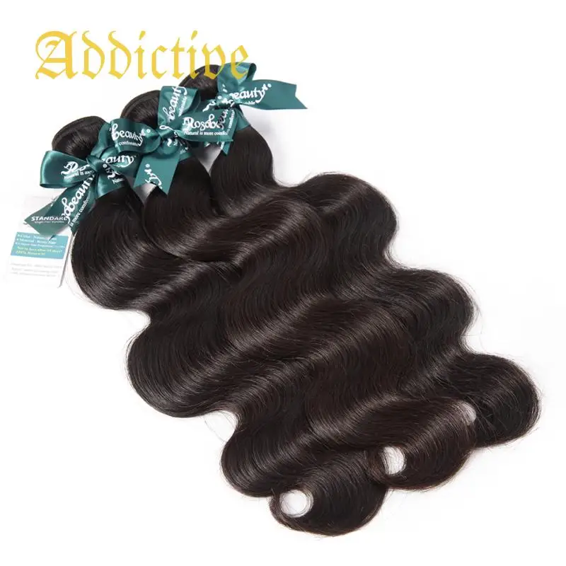 Addictive 11A Luxury Body Wave Bundles Brazilian Hair Weave 8-30 Inch Human Hair Bundles Non Remy Extensions
Addictive 11A Luxury Body Wave Bundles Brazilian Hair Weave 8-30 Inch Human Hair Bundles Non Remy Extensions