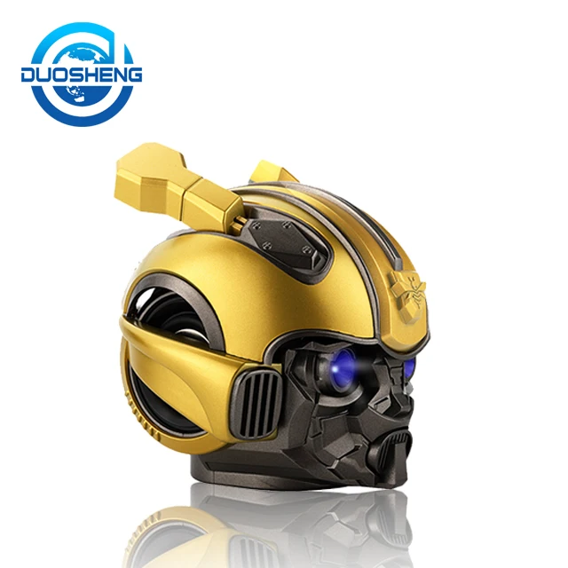 Factory supply discount price Creative Gift Cartoon Bumblebee Helmet portable BT speaker
Factory supply discount price Creative Gift Cartoon Bumblebee Helmet portable BT speaker