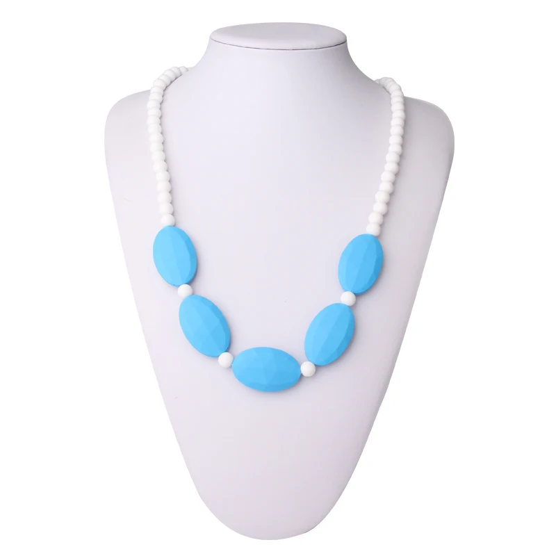 Hot Selling Products Free Samples Choker Pendant Necklace Baby Teething Toys Silicone Beads Jewelry For Kds And Mom, Customized
Hot Selling Products Free Samples Choker Pendant Necklace Baby Teething Toys Silicone Beads Jewelry For Kds And Mom, Customized