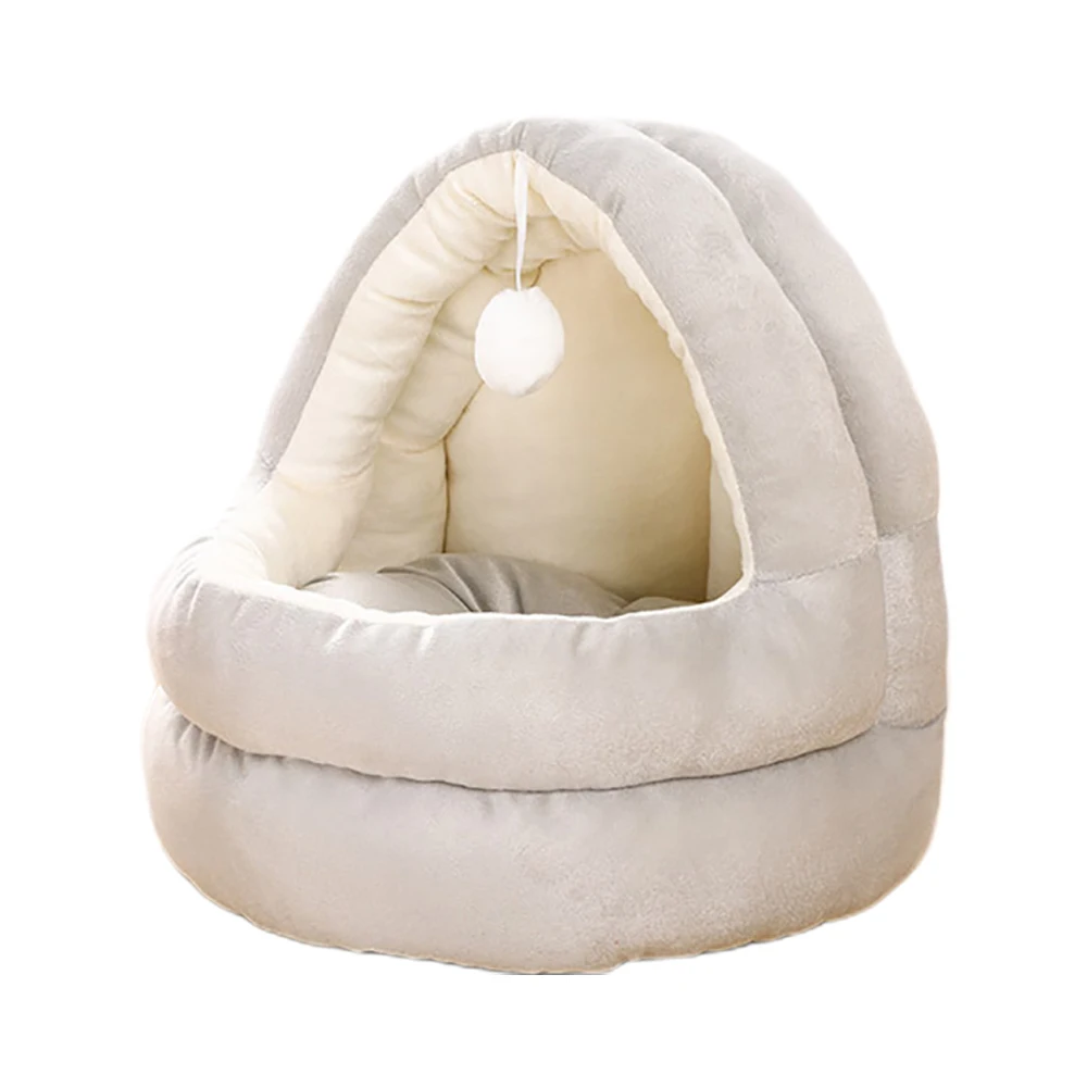 Factory Direct Four Seasons Universal New Cat Nest, Pet Supplies Autumn And Winter Warm Semi-Closed Dog Nest Cat Bed 
Factory Direct Four Seasons Universal New Cat Nest, Pet Supplies Autumn And Winter Warm Semi-Closed Dog Nest Cat Bed