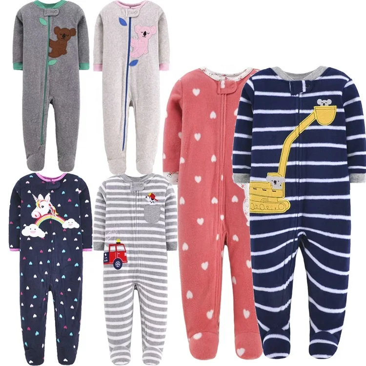 Wholesale Baby Girls' Boys' Sleep and Play Pjs One-Piece Romper Jumpsuit Zip Front Pajamas, Picture shows
Wholesale Baby Girls' Boys' Sleep and Play Pjs One-Piece Romper Jumpsuit Zip Front Pajamas, Picture shows