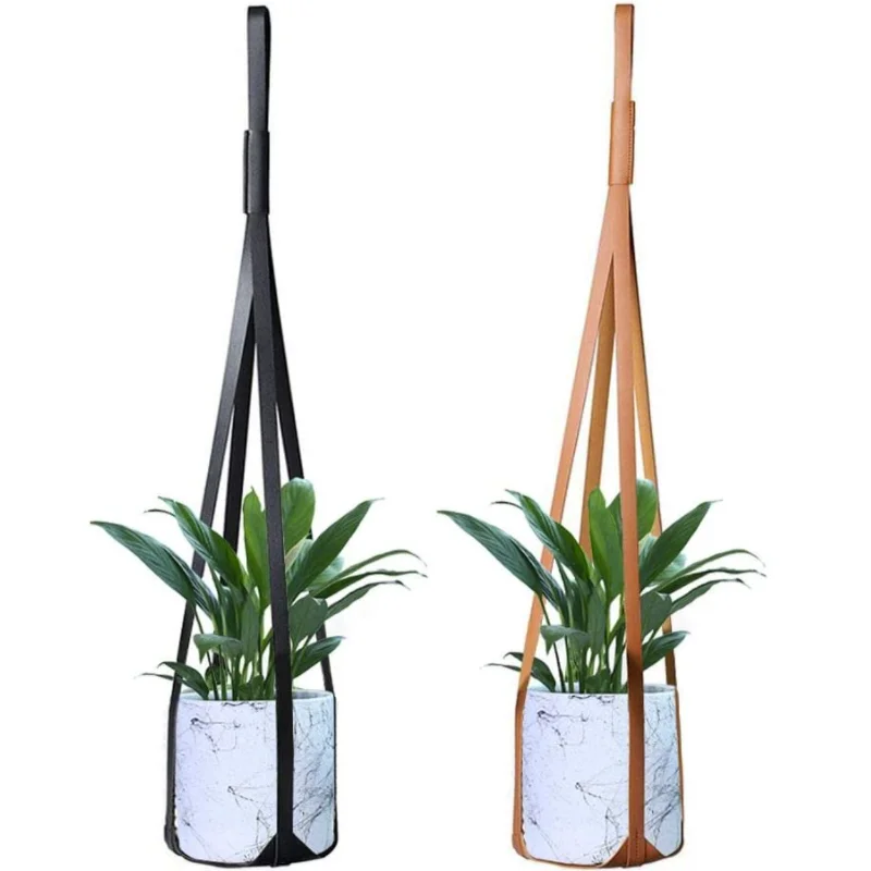 Hanging Flower Pot Holder Leather Hanger for Indoor Plants Cactus Succulent Plants 30 Inch, 4 color at stock other can place order
Hanging Flower Pot Holder Leather Hanger for Indoor Plants Cactus Succulent Plants 30 Inch, 4 color at stock other can place order