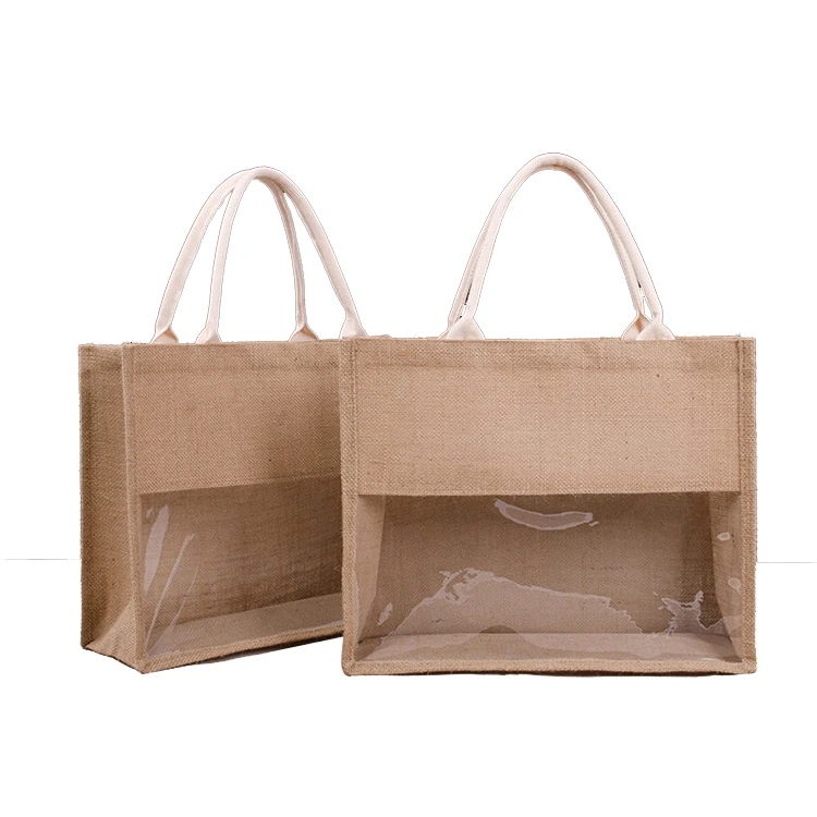 new arrival Fashion plain blank portable shopping bag clear Transparent Jute button tote linen bags, Customized color
new arrival Fashion plain blank portable shopping bag clear Transparent Jute button tote linen bags, Customized color