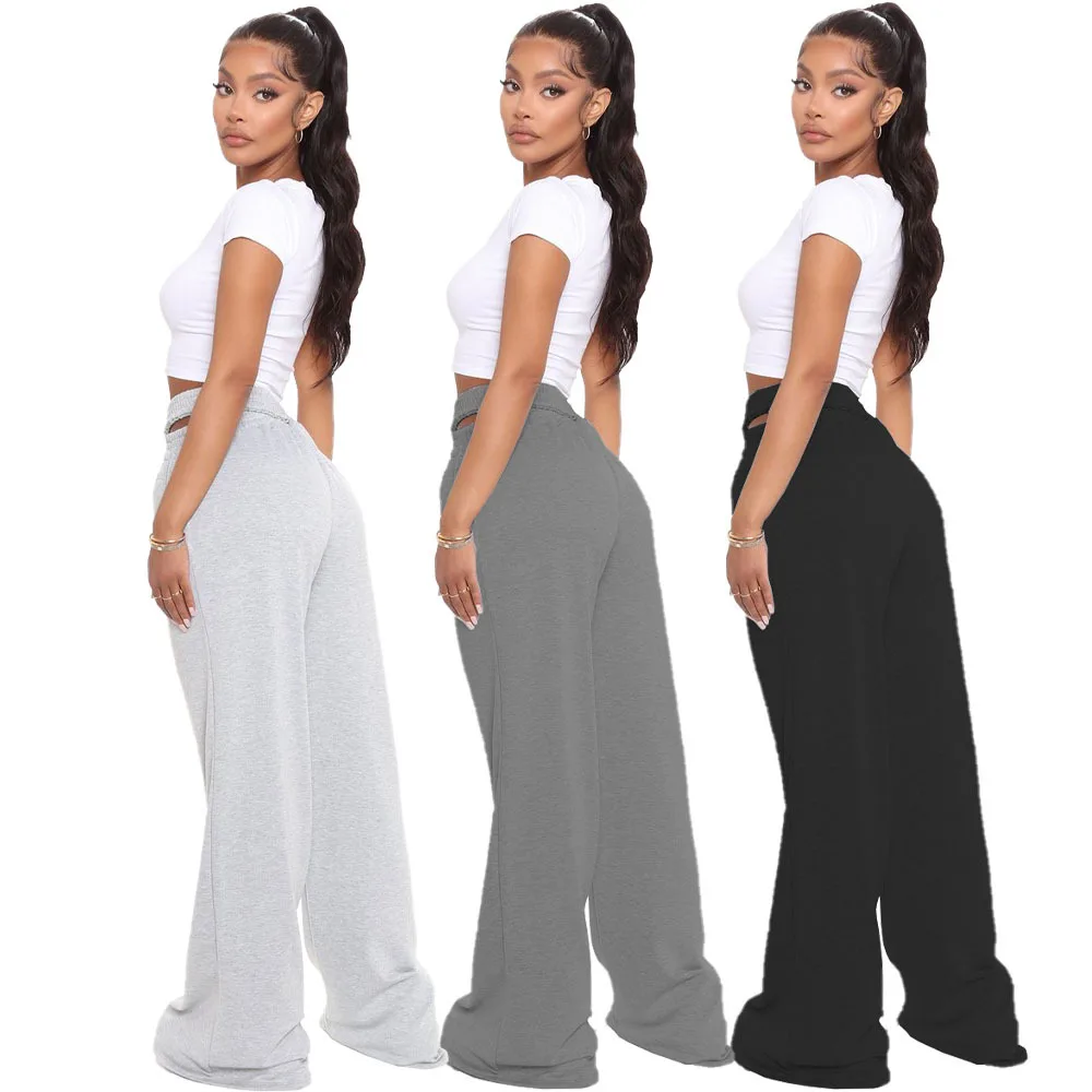 YD - YT3261 Trending breathable summer women loose pants solid flare work out trousers women
YD - YT3261 Trending breathable summer women loose pants solid flare work out trousers women