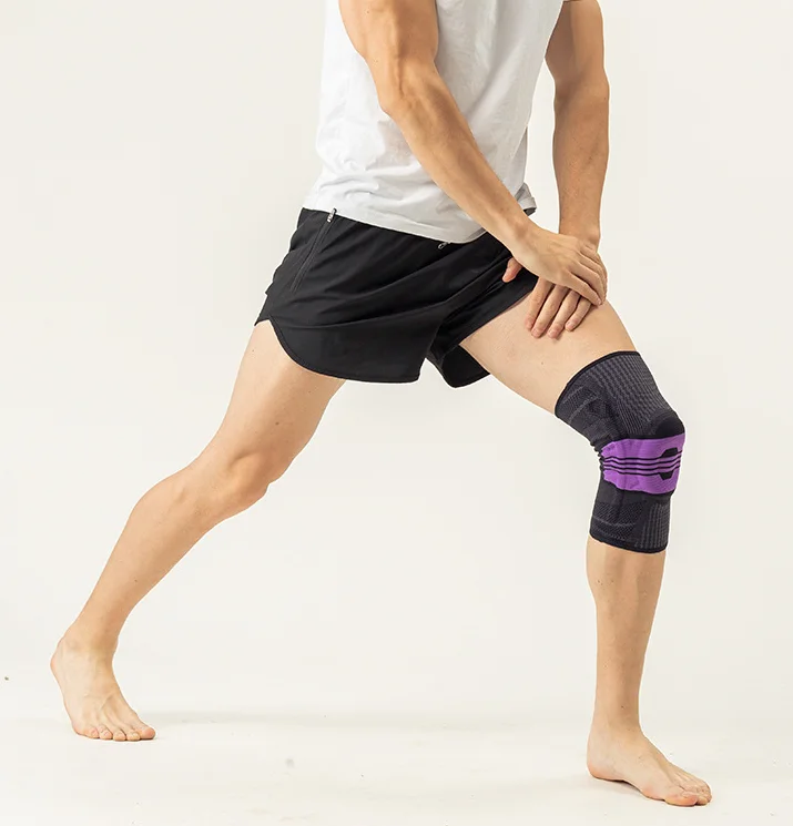 Miket Adjustable Knee Brace With Dual Side Stabilizers Basketball Knee Brace Sleeve, Purple
Miket Adjustable Knee Brace With Dual Side Stabilizers Basketball Knee Brace Sleeve, Purple