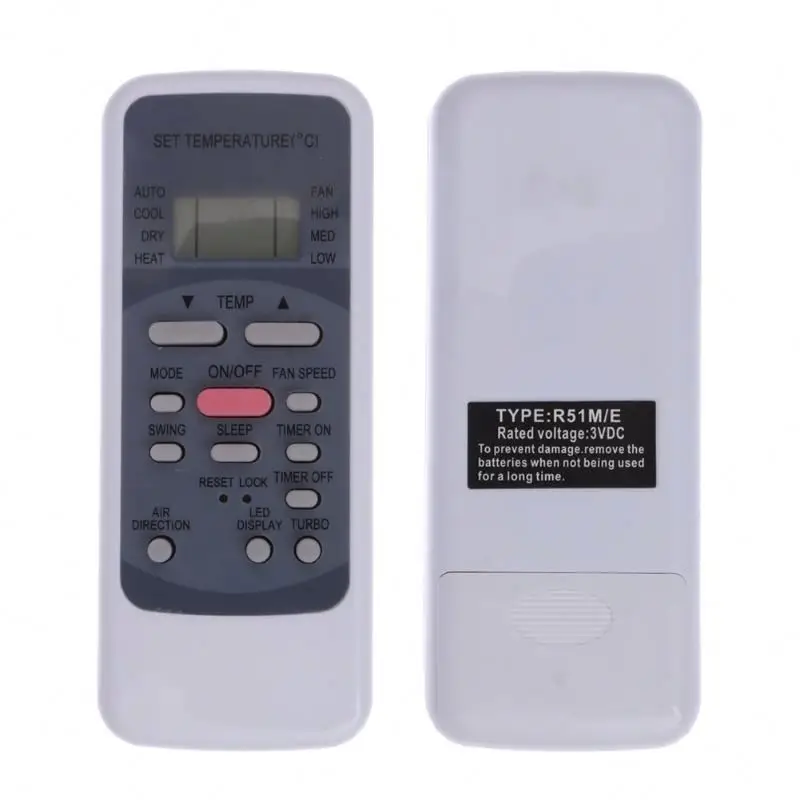 good quality Air Conditioner Remote Control For Mide remote controller accessory in stock R51D wireless control have stock, Black
good quality Air Conditioner Remote Control For Mide remote controller accessory in stock R51D wireless control have stock, Black