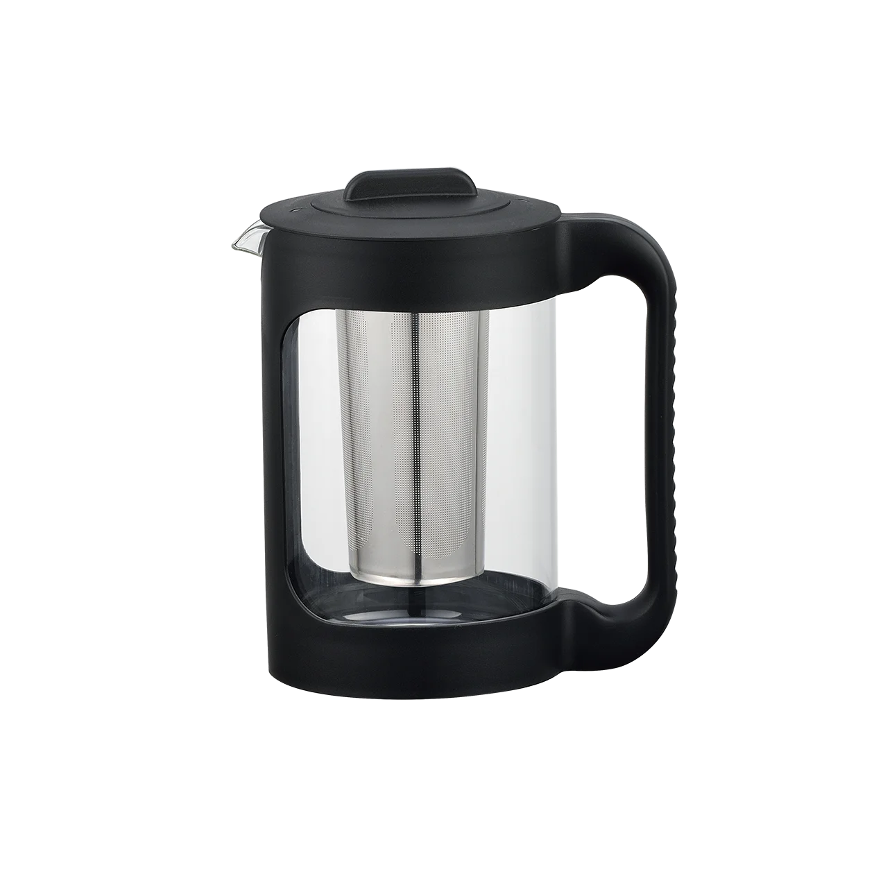 1500ml Black High Borosilicate Glass High Capacity 304 stainless steel filter Cold brew pot
1500ml Black High Borosilicate Glass High Capacity 304 stainless steel filter Cold brew pot