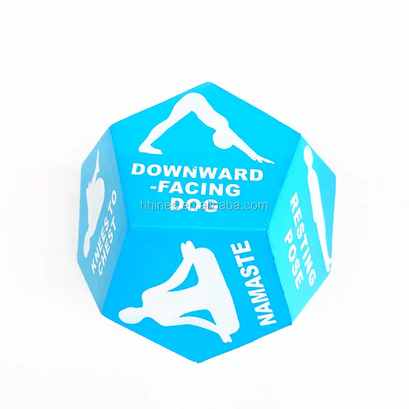Amazon Hot PU Foam Custom 12 Side Dice Exercise Dice for Home, Fitness, Yoga, Sports Stress Ball Dice, Pantone color
Amazon Hot PU Foam Custom 12 Side Dice Exercise Dice for Home, Fitness, Yoga, Sports Stress Ball Dice, Pantone color