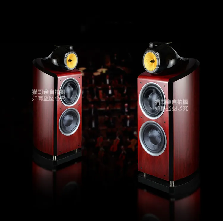 L-030 M10 double 10 inch hifi speaker fever floor speaker three-way audio - ANKUX.COM