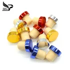 for Bottles Lid Cork Wholesale Custom Colorful Synthetic Cork Stopper Lid Caps for Glass Bottles