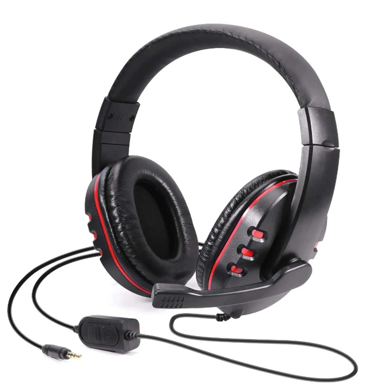 3.5mm Wired Over-Head Stereo Gaming Headset Headphone with Mic Microphone for Computer Support Customized
3.5mm Wired Over-Head Stereo Gaming Headset Headphone with Mic Microphone for Computer Support Customized