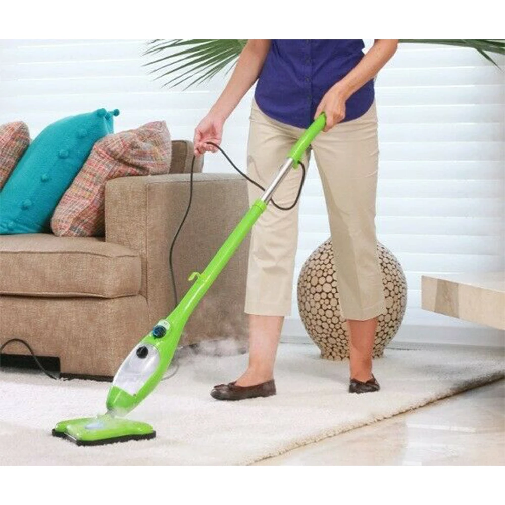 5 in 1 Power Electric Floor Carpet Steaming Cleaner Mop Machine with Handheld System for Home Use, Green
5 in 1 Power Electric Floor Carpet Steaming Cleaner Mop Machine with Handheld System for Home Use, Green