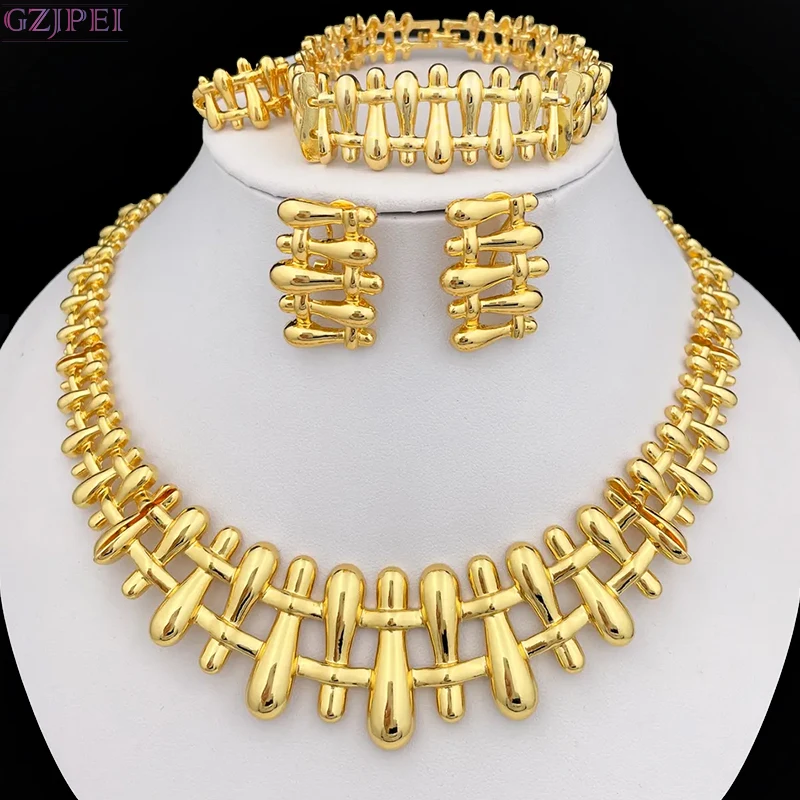 GZJUEPEI JP0213 Royal african jewelry sets wedding retro russian gold jewelry set Christmas gift jewelry sets for girls
GZJUEPEI JP0213 Royal african jewelry sets wedding retro russian gold jewelry set Christmas gift jewelry sets for girls