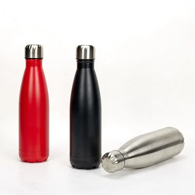 Amazon hot sale stainless steel Double wall cola shape sport flask water bottle with rubber handle, Customized color
Amazon hot sale stainless steel Double wall cola shape sport flask water bottle with rubber handle, Customized color