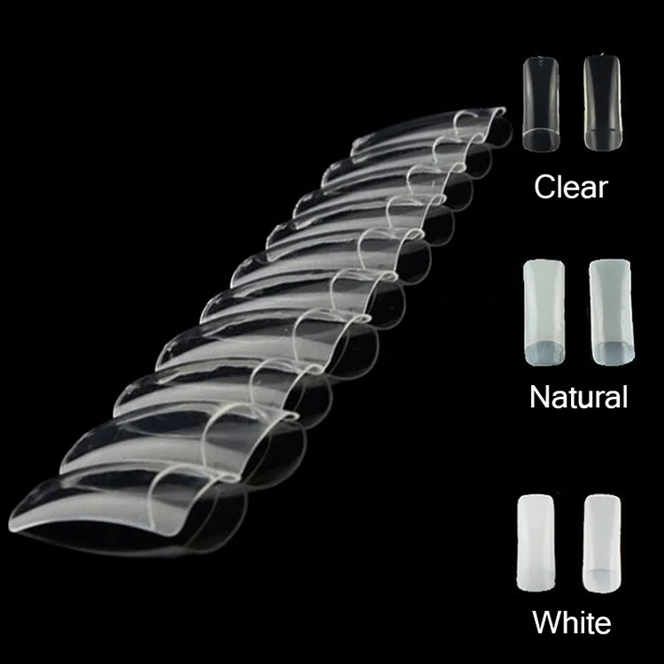 Factory Price 500PCS/BAG Nail Art Tips Clear White Natural Color Half Cover Acrylic Nail Tips, Clear, white and natural
Factory Price 500PCS/BAG Nail Art Tips Clear White Natural Color Half Cover Acrylic Nail Tips, Clear, white and natural