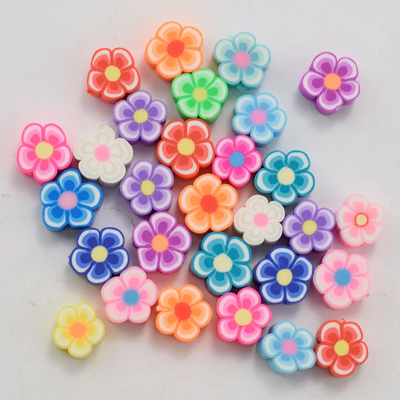 Wholesale Flower Clay Beads Polymer Clay Loose Beads Fashion Necklace Bracelet Jewelry
Wholesale Flower Clay Beads Polymer Clay Loose Beads Fashion Necklace Bracelet Jewelry
