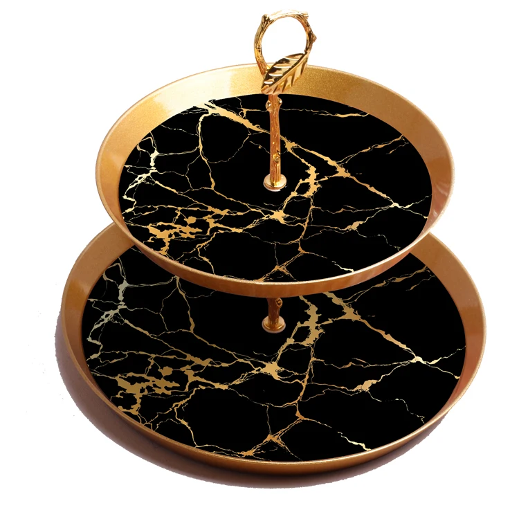 New Arrival High Quality Dessert Decorative Stand Trays 2-Tier Cake Stand Restaurant Decor Cake Stand
New Arrival High Quality Dessert Decorative Stand Trays 2-Tier Cake Stand Restaurant Decor Cake Stand