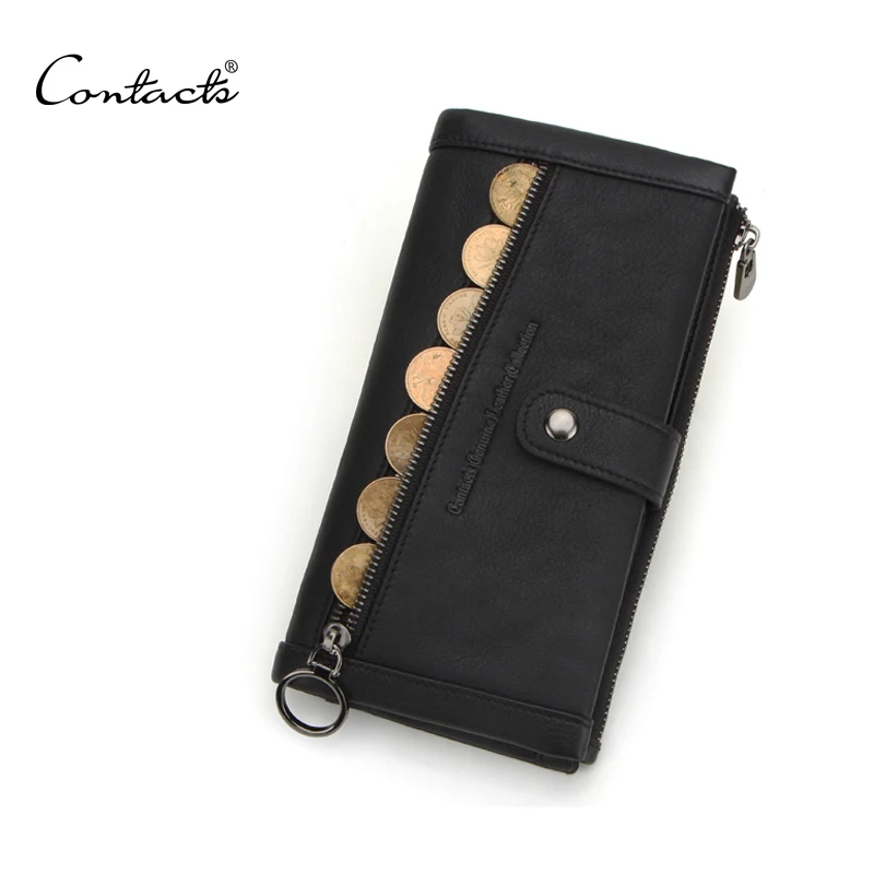 Contacts OEM wholesale leather wallet with zip coin pockets dropship mens multi-function wallet with cell phone pocket black
Contacts OEM wholesale leather wallet with zip coin pockets dropship mens multi-function wallet with cell phone pocket black