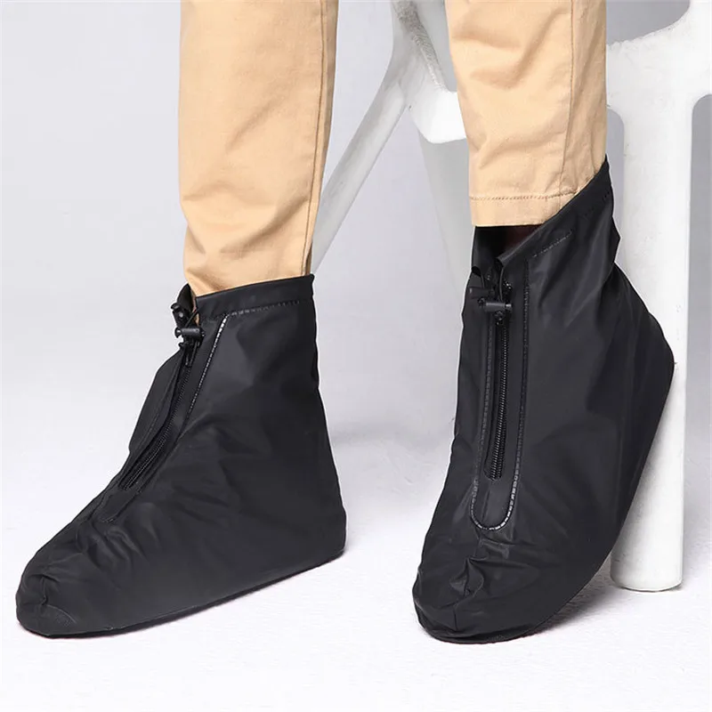 Men Women Boot for Rain Flats Ankle Boots Cover PVC Reusable Non-slip Rain Boot With Internal Waterproof Layer, Black
Men Women Boot for Rain Flats Ankle Boots Cover PVC Reusable Non-slip Rain Boot With Internal Waterproof Layer, Black