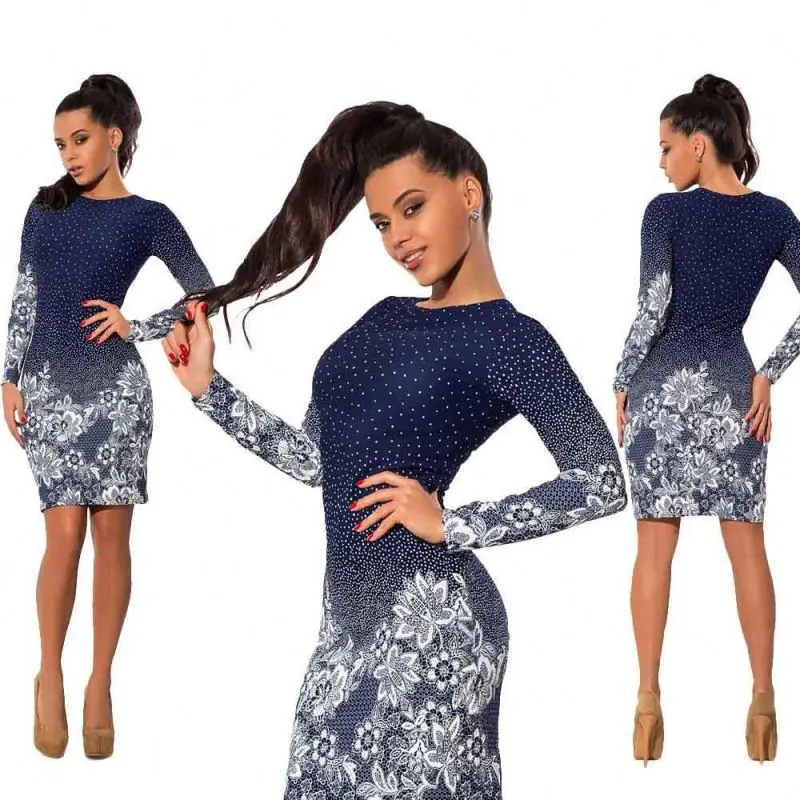 New Fashion Women Girls Europe Gradient Printing Dot O-neck Long Sleeve Slim Dresses Hot Sell Pencil Evening Party Cocktail Dres
New Fashion Women Girls Europe Gradient Printing Dot O-neck Long Sleeve Slim Dresses Hot Sell Pencil Evening Party Cocktail Dres
