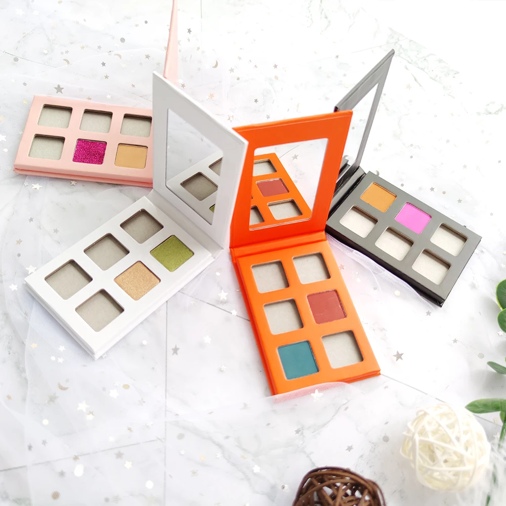 Custom your own brand eyeshadow palette 6 colors square shimmer vegan makeup eyeshadow pallete
Custom your own brand eyeshadow palette 6 colors square shimmer vegan makeup eyeshadow pallete