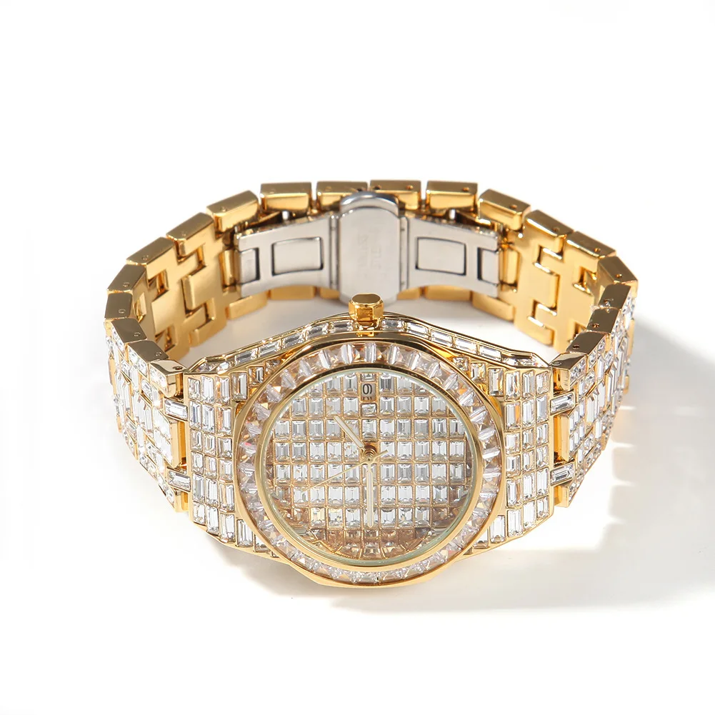 Luxury Brand Square Gold Men Diamond Watches Waterproof Luminous Quartz Bling Hip Hop Iced Out Watch, Multiple color options
Luxury Brand Square Gold Men Diamond Watches Waterproof Luminous Quartz Bling Hip Hop Iced Out Watch, Multiple color options