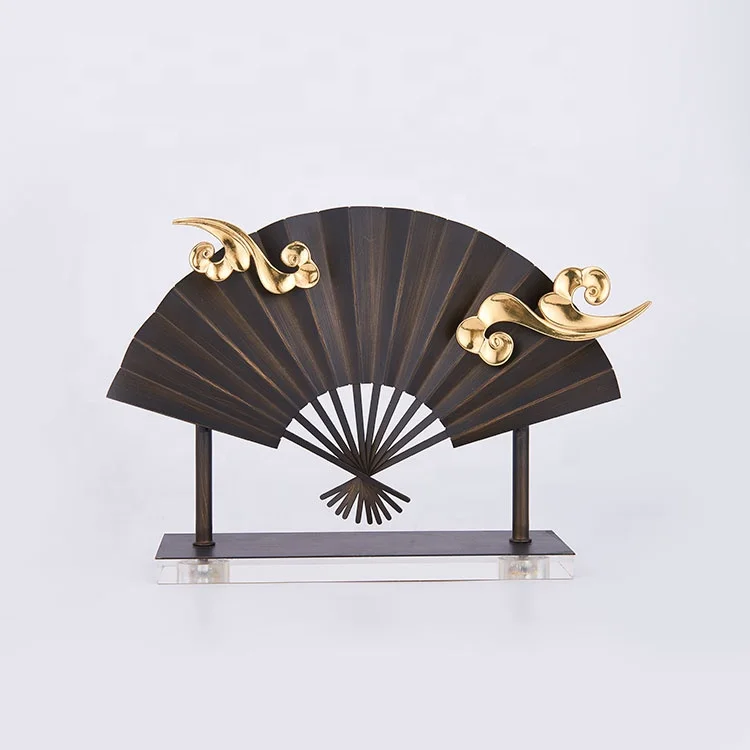 New Chinese style metal iron fan combination decoration model room office hall partition cabinet soft decoration
New Chinese style metal iron fan combination decoration model room office hall partition cabinet soft decoration