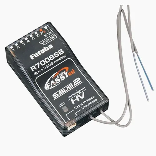 Original F-utaba R7008SB HV 8 channel Full Range 2.4GHz FASSTest receiver for 14SG 18MZ 18SZ
Original F-utaba R7008SB HV 8 channel Full Range 2.4GHz FASSTest receiver for 14SG 18MZ 18SZ